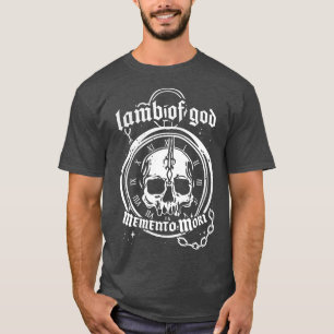 Camiseta Cordero de Dios Memento Mori Café de larga manga