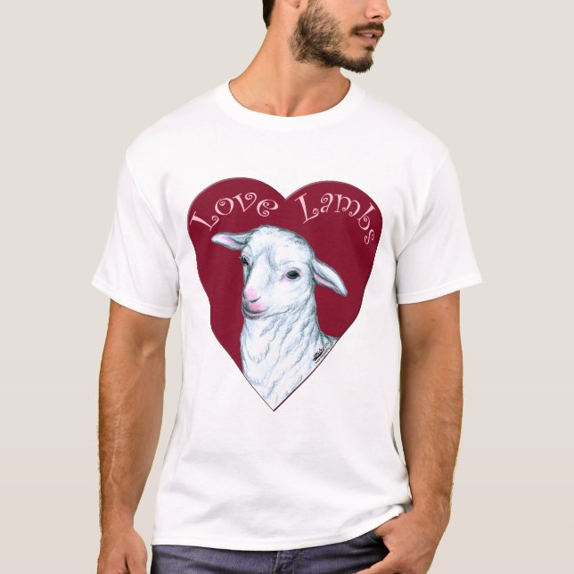 Camiseta Corderos de Amor (Anverso)