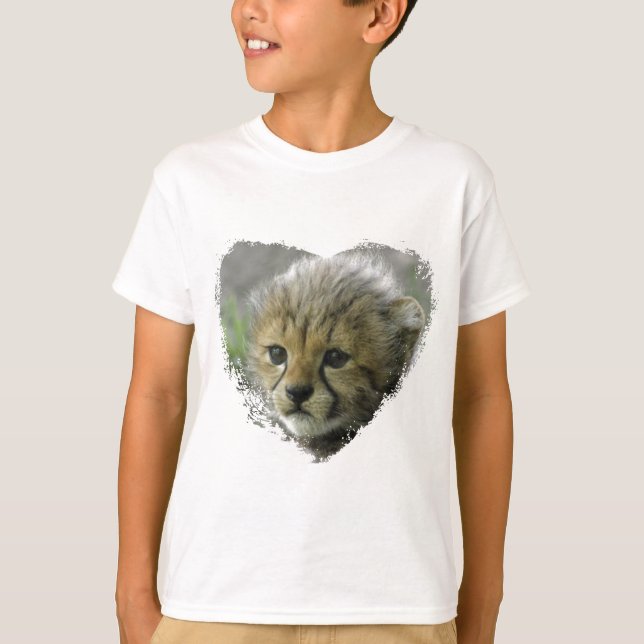 Camiseta Cordial Cheetah kitten (Anverso)