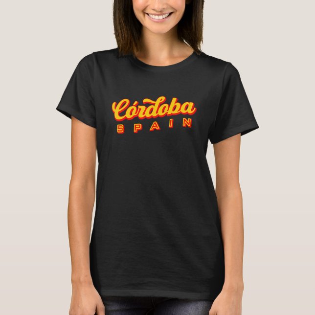 Camiseta Córdoba España (Anverso)