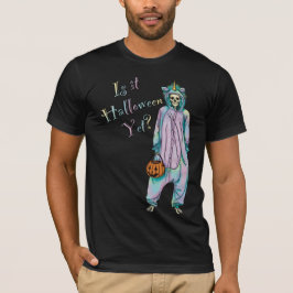 Camiseta Cordón de esqueleto de Halloween, es Halloween tod