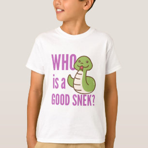 Camiseta Cordón Infantil De Snake - "¿Quién Es Un Buen Esca