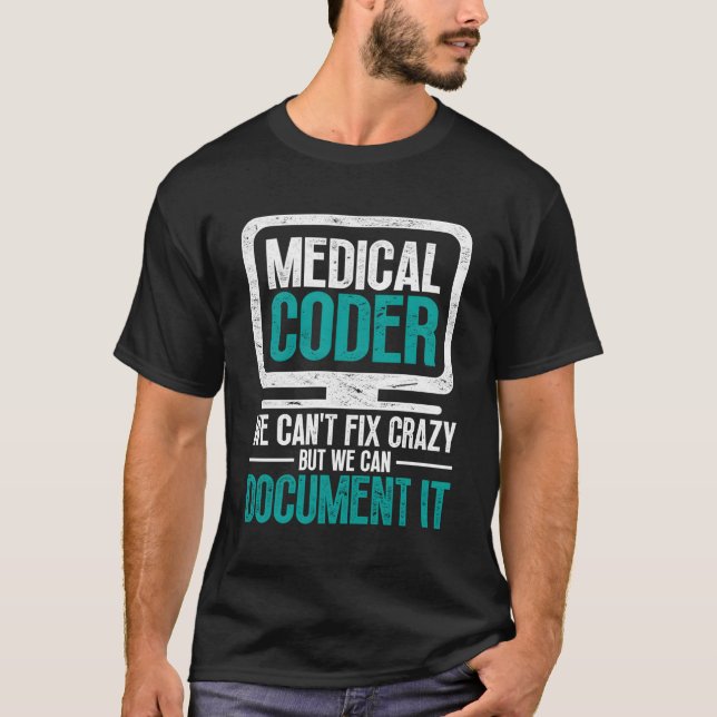 Camiseta Cordón Médico No Podemos Arreglar Loco Pero Podemo (Anverso)