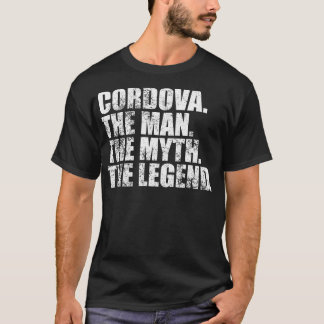 Camiseta Cordova Cordova apellido Cordova apellido Cordova 