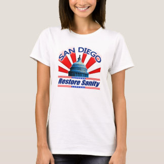Camiseta Cordura del restablecimiento - San Diego