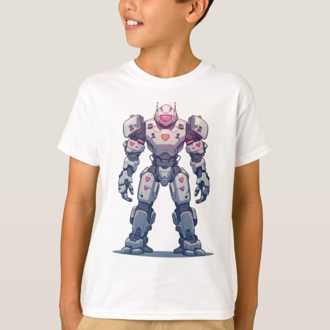 Camiseta Core-One: Sentinel Bot (Anverso)