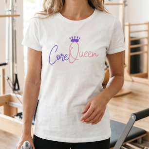 Camiseta Core Queen Pilates - Trabajo fuerte y ele
