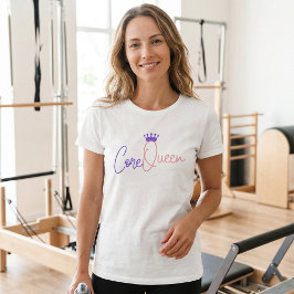 Camiseta Core Queen Pilates - Trabajo sólido y ele