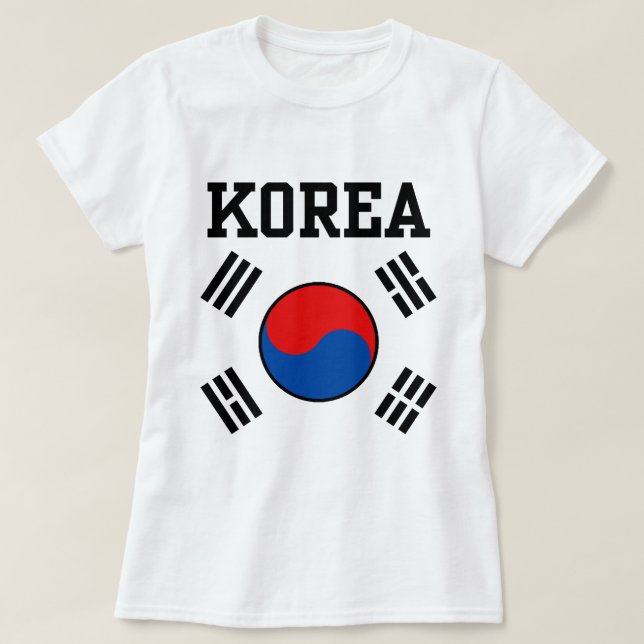 Camiseta Corea (Diseño del anverso)