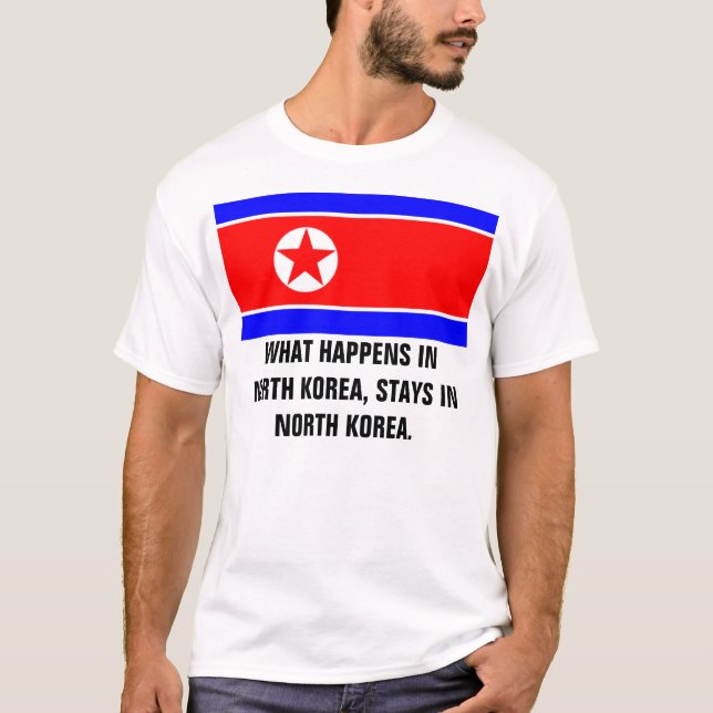 CAMISETA COREA DEL NORTE (Anverso)
