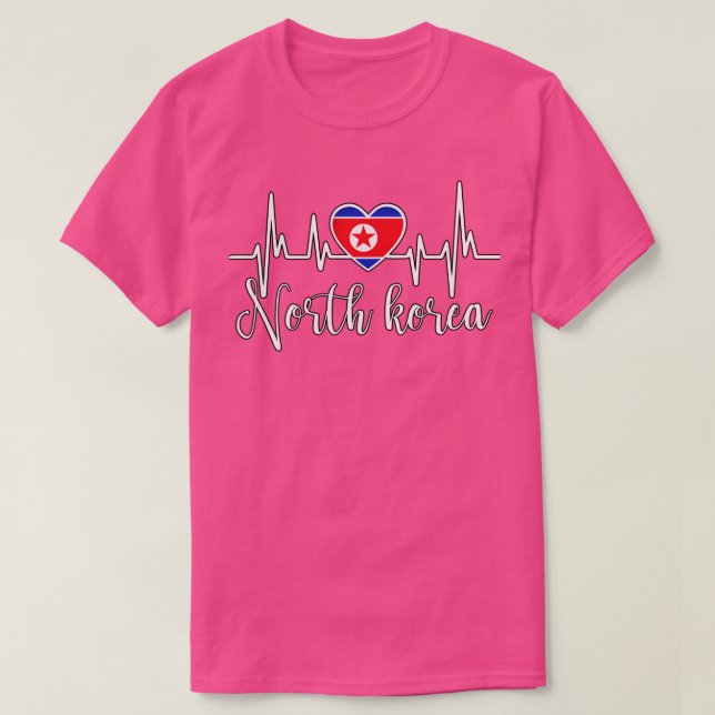 Camiseta corea del norte 6 (Diseño del anverso)