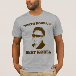 Camiseta Corea del Norte es mejor Corea
