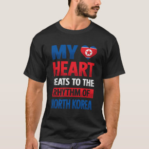 Camiseta Corea del Norte Las raíces norcoreanas están orgul