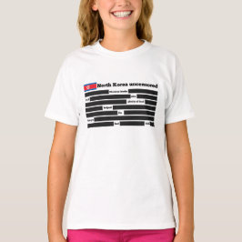 Camiseta Corea del Norte sin censura