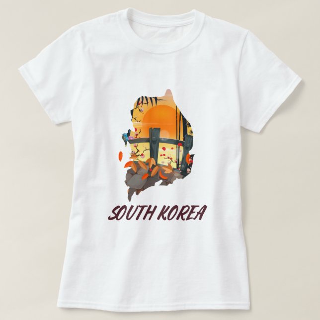 Camiseta Corea del Sur (Diseño del anverso)