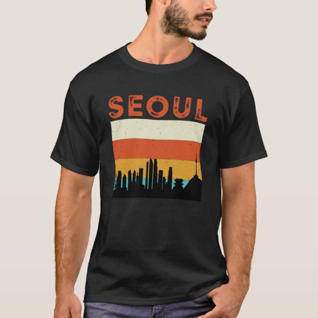Camiseta Corea del Sur antigua Seúl (Anverso)