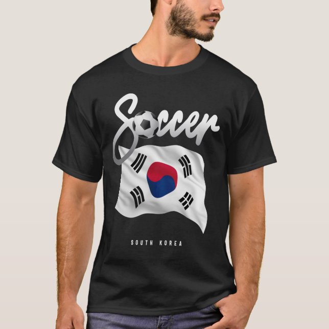 Camiseta Corea del Sur: Bandera coreana (Anverso)