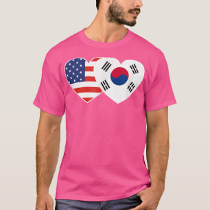 Camiseta Corea del Sur: La bandera de los Estados Unidos do