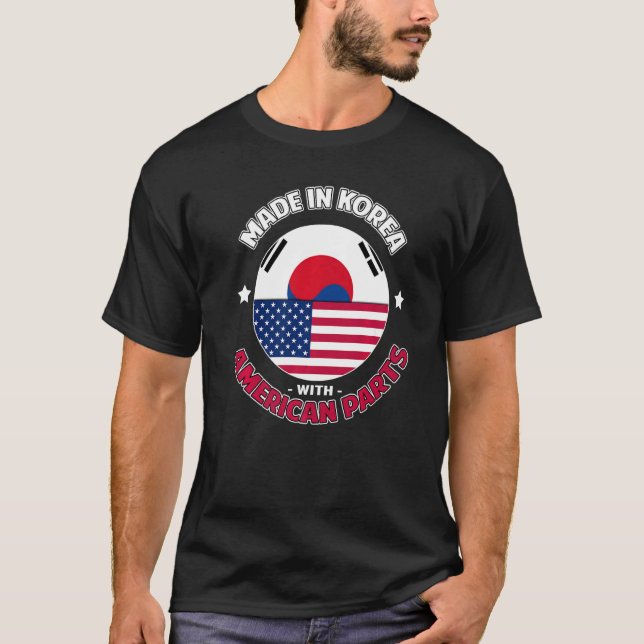 Camiseta Corea Estados Unidos de América Anclaje Corea del  (Anverso)