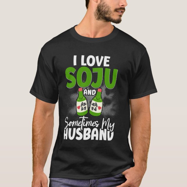 Camiseta Corea Soju Alcohol Beber comida Kpop (Anverso)