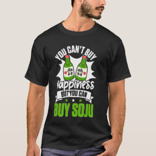 Camiseta Corea Soju Alcohol Beber comida Kpop