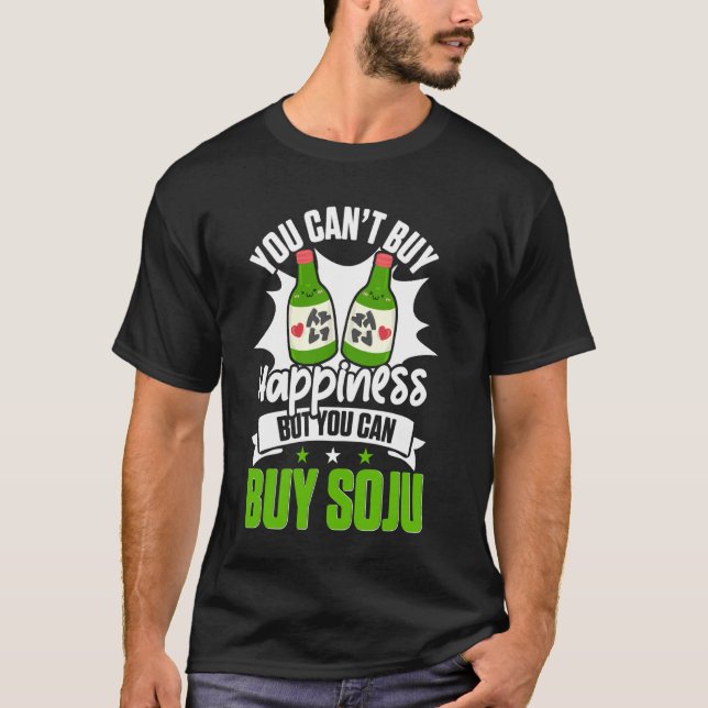 Camiseta Corea Soju Alcohol Beber comida Kpop (Anverso)