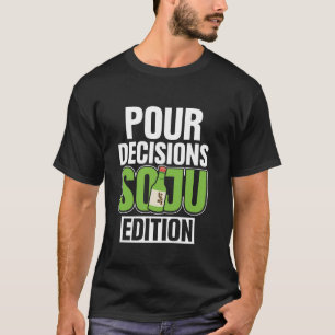 Camiseta Corea Soju Alcohol Beber comida Kpop