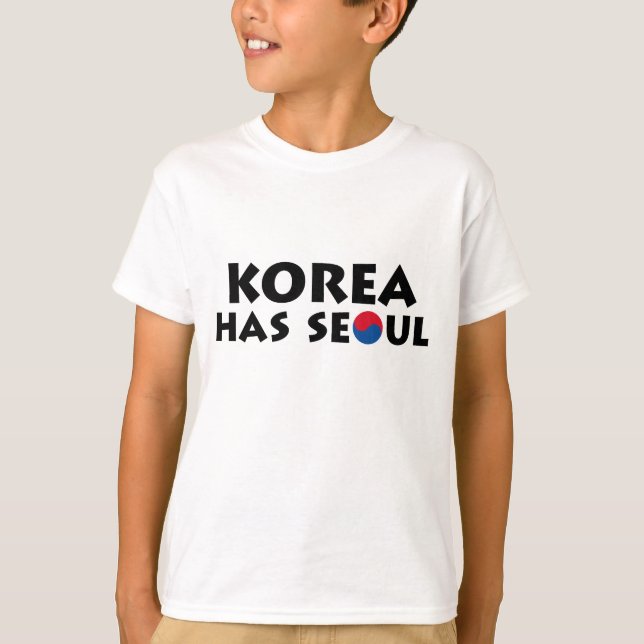 Camiseta Corea tiene Seúl (Anverso)