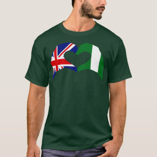 Camiseta Coreamos la serie de bandera patriótica de Nigeria