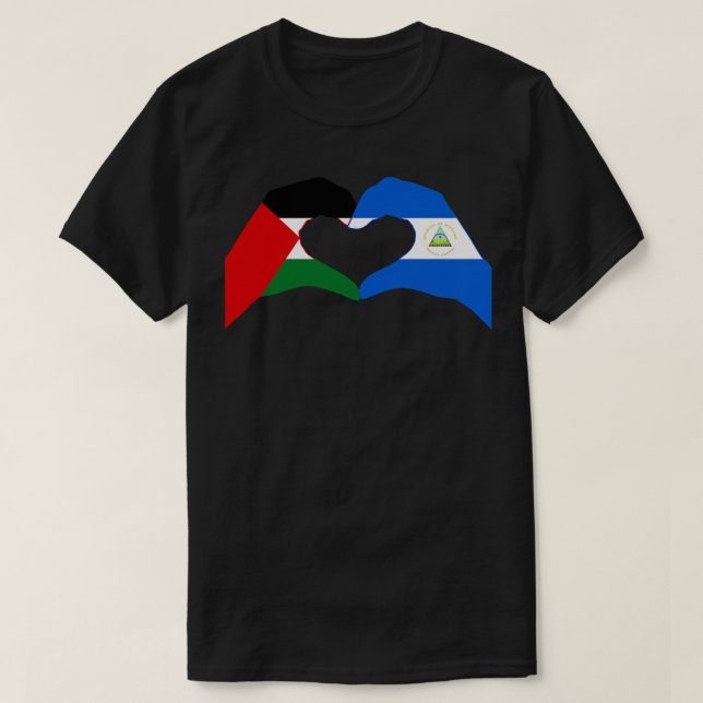 Camiseta Coreamos la serie de banderas patriotas de Palesti (Diseño del anverso)