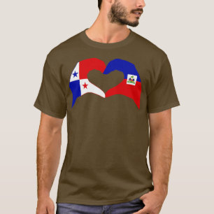 Camiseta Coreamos Panamá Haití Bandera Patriótica Multinaci