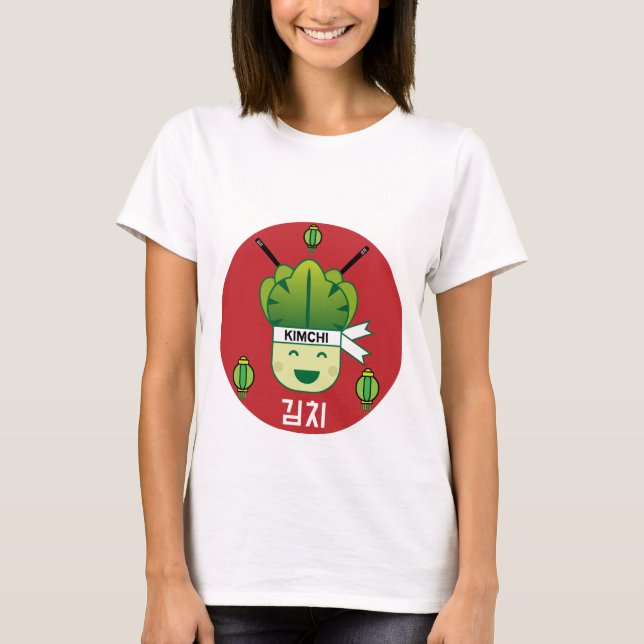 Camiseta Coreano Kimich Healthy Cabbage Probitics Apr (Anverso)