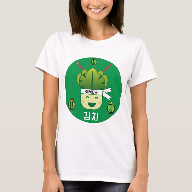 Camiseta Coreano Kimich Healthy Cabbage Probitics Apr (Anverso)