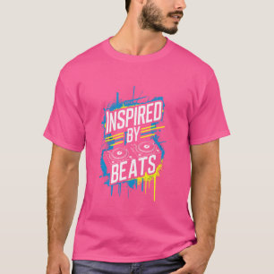 Camiseta Coreografía musical de rap de baile de salto de ca