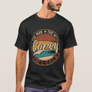 Camiseta Corey El hombre el mito la leyenda