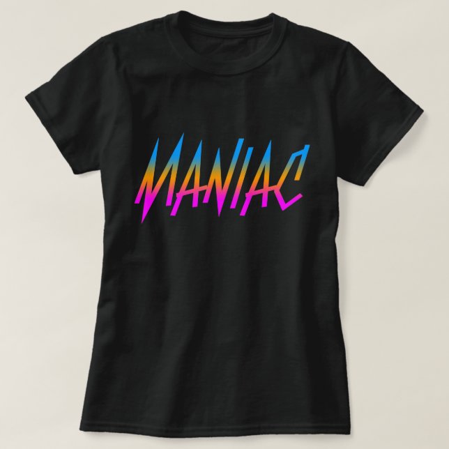 CAMISETA COREY TIGER 1980 RETRO MANIAC (Diseño del anverso)