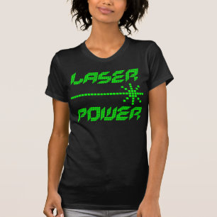 Camiseta COREY TIGER 1980s RETRO LÁSER POWER