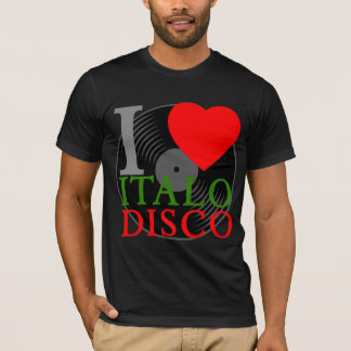 Camiseta Corey Tiger 80 Retro I Love Italo Disco