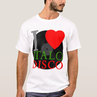 Camiseta Corey Tiger 80 Retro I Love Italo Disco