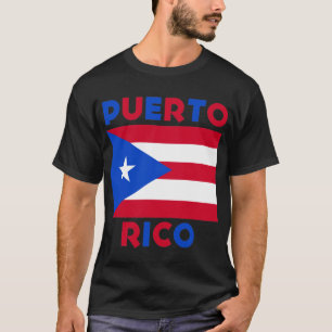 Camiseta Corey Tiger 80s Antigua Bandera de Puerto Rico
