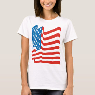Camiseta Corey Tiger 80s Bandera Americana Vintage