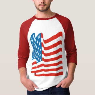Camiseta Corey Tiger 80s Bandera Americana Vintage