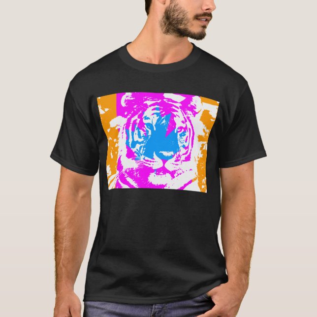 CAMISETA COREY TIGER 80'S CANADÁ CARA DE TIGRE (Anverso)