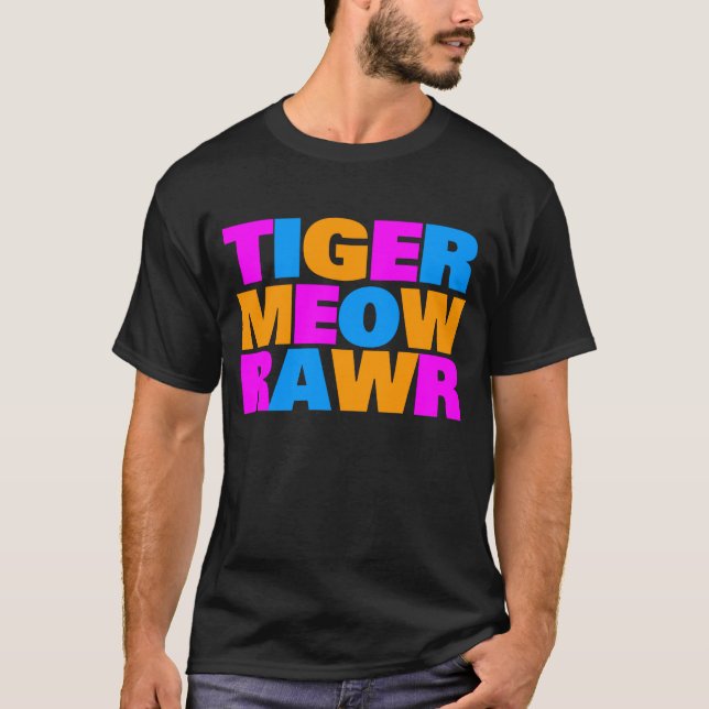 Camiseta COREY TIGER 80's MULTI MAULLIDO GRUÑIDO (Anverso)