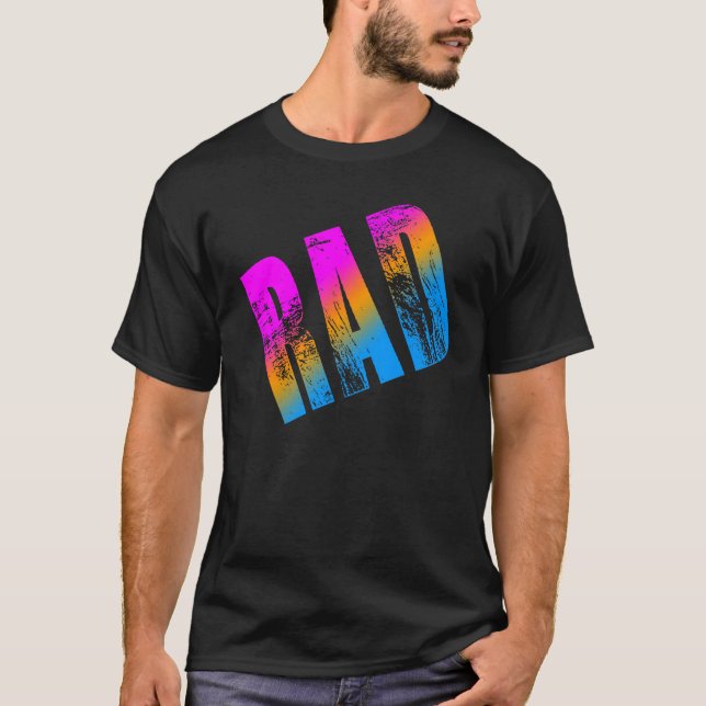 Camiseta COREY TIGER 80's RAD (Anverso)