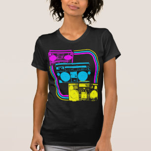 Camiseta Corey Tiger 80s Radio Retro Boombox