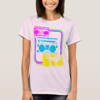 Camiseta Corey Tiger 80s Radio Retro Boombox