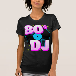 Camiseta Corey Tiger 80s Retro 80s DJ T-Shirt