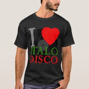Camiseta Corey Tiger 80s Retro Me encanta el Italo Disco