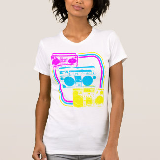 Camiseta Corey Tiger 80s Retro Radio Boombox